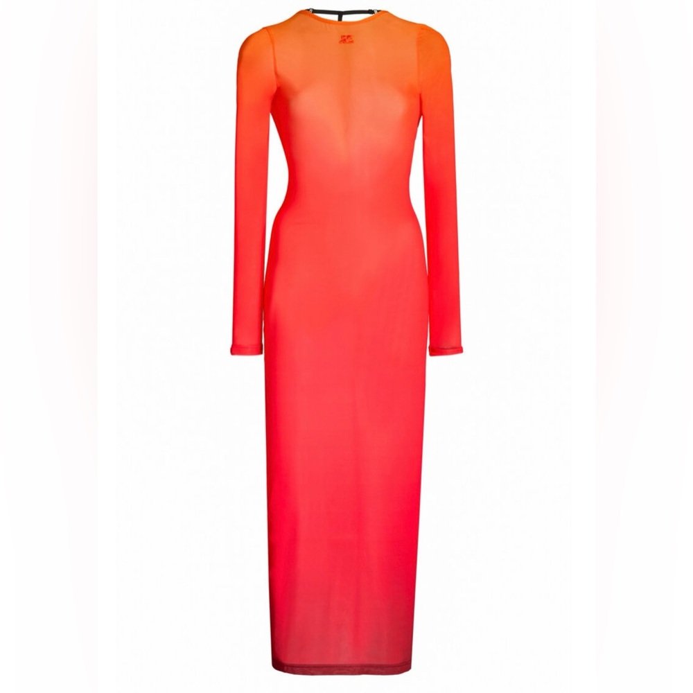 Courreges Gradient Sunset Dress